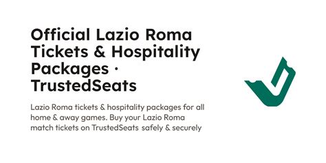 lazio tickets official